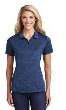 Sport-Tek � Ladies PosiCharge � Electric Heather Polo